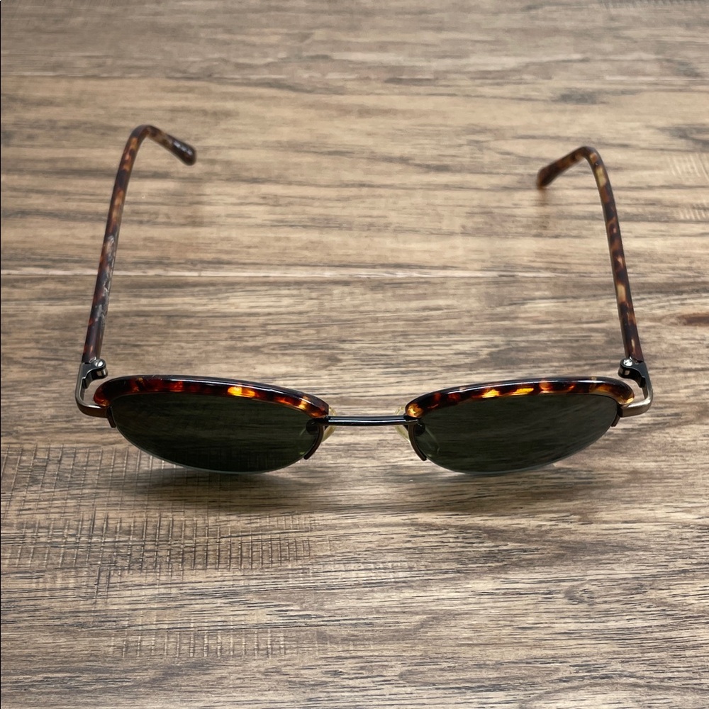 Jones New York Tortoise Shell Sunglasses with Green Lenses
